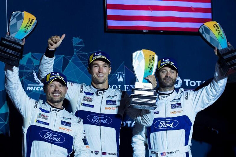 Der Ford GT fährt in Sebring bei beiden Langstreckenrennen aufs Podest